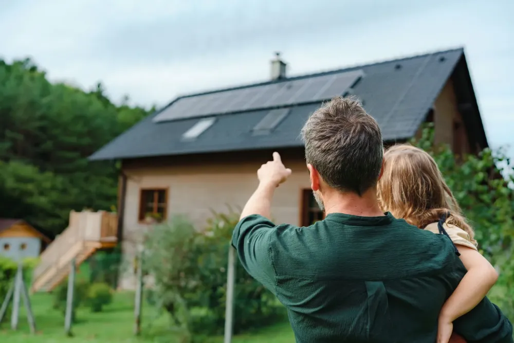 maison panneau photovoltaique
