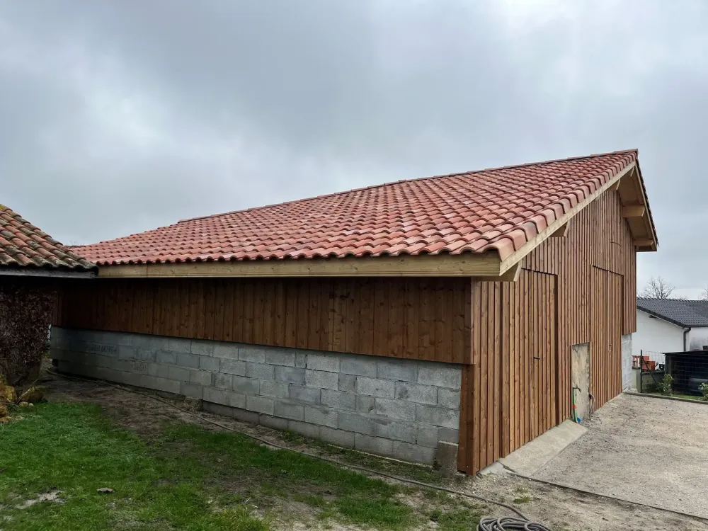 bardage en bois
