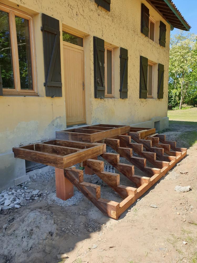 terrasse bois avant